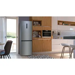 Холодильник Gorenje з нижн. мороз. камерою 185х60х60 см 2 двері,203(99) л А++ Total NF зовн. диспл нерж - мініатюра 2