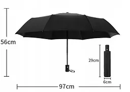 Чоловіча парасолька автомат MALATEC 97 см acs0029580 - мініатюра 7