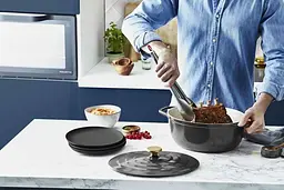 Каструля Tefal Air 23 см 5.7 л (E2558904) - мініатюра 4