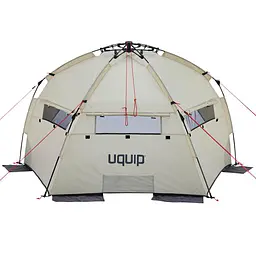 Намет пляжний двомісний Uquip Speedy UV 50+ Sand/Grey (241005) - мініатюра 8