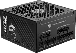 Блок живлення MSI MPG GS 850W 80+ Gold (MPG A850GS PCIE5)