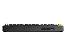 Клавіатура ігрова дротова механічна AULA F75 Wired Gasket Mechanical Black KRGD Pink switch ENG/UKR - мініатюра 4