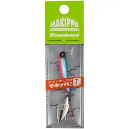Тейл-спінер Megabass Makippa 7.0g Blue Pink - мініатюра 2