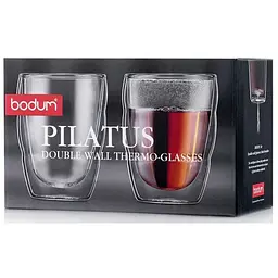Набір склянок Bodum Pilatus з подвійними стінками 0.25 л 2 шт. (10484-10) - мініатюра 8