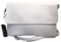 Жіноча сумка-клатч через плече конверт Pretty Woman 2880-1 білий