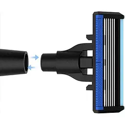 Станок для гоління Handx Zhibai Razor H600 Black [25929] - мініатюра 4