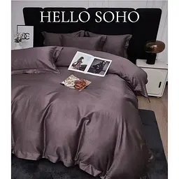Комплект постільної білизни Soho Boutique євро Сircle Plum (A130088) - мініатюра 2