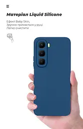 Чехол ArmorStandart ICON для Infinix Hot 60 5G Camera cover Dark Blue (ARM88243) - мініатюра 7