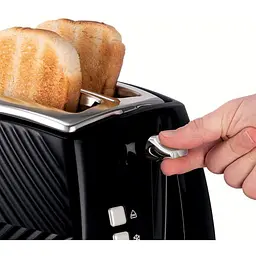 Тостер Russell Hobbs Groove Black 26390-56 - мініатюра 5