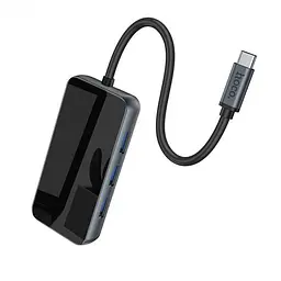 USB Хаб Hoco Easy Expand Type-C HB16 3 USB - мініатюра 6