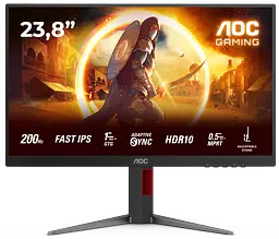 Монiтор 23.8" 24G4HA Black AOC teh0026608 - мініатюра 1