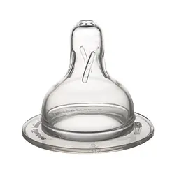 Соска силіконова Canpol babies EasyStart, середній потік, 6+, для пляшечок з широким отвором, 2 шт. (21/731) - мініатюра 4
