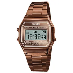 Наручний годинник чоловічий Skmei 1123 Coffee Gold, 1123CG (12315)