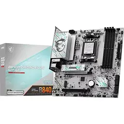 Материнська плата MSI B840M Gaming PLUS WIFI6E sAM5 B840 4xDDR5 M.2 HDMI WiFi BT mATX - мініатюра 6