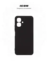 Чехол ArmorStandart ICON для Tecno Spark Go 2 4G Camera cover Black (ARM87153) - мініатюра 3