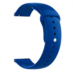 Ремінець Silicone 22 mm Watch Gear S3 / Watch 46 mm / Xiaomi Amazfit Blue Ultra