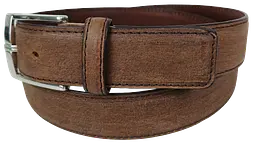 Ремінь чоловічий Vanzetti Vintage 116 см 3.3 см шкіра Коричневий - мініатюра 6