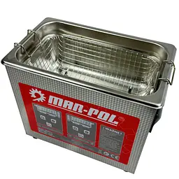 Ультразвукова ванна-мийка-очисник Mar-Pol M90074, 3,2 л, 120 Вт, 40 кГц, нагрівання, таймер - мініатюра 5