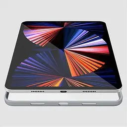 Чохол-накладка BeCover Transparancy Shell Edge Gray для Apple iPad Pro 12.9 2020/2021/2022 (711687) - мініатюра 3