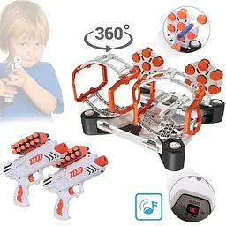 Тир набір ігровий Space Wars BLD Toys "Стрільба з бластера по гравіну з мішенями" B3229 - мініатюра 2