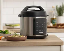 Мультиварка-скороварка Gorenje GMC6SBK (MY-CS6038WPB) (7193445) - мініатюра 8