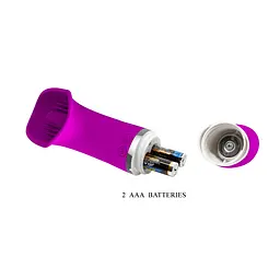 Кліторальний стимулятор Pretty Love Rudolf Sucking Vibrator Purple - мініатюра 6