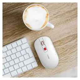 Мишка Xiaomi MiiiW Lite Wireless/Bluetooth White (MW23M21 White) - мініатюра 4