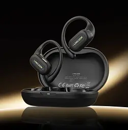 Бездротові кісткові навушники Langsdom TS19 Open Ear з дужкою за вухо і шумозаглушенням Салатовий - мініатюра 2