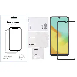 Скло захисне BeCover ZTE Blade A35/A55 Black (712313) - мініатюра 4