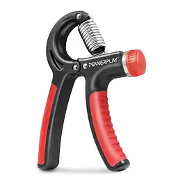 Еспандер кистьовий PowerPlay PP-4323 з регульованим навантаженням 10-40 кг Strength Grip Чорно-червоний (PP_4323_Bl/Red) - мініатюра 1