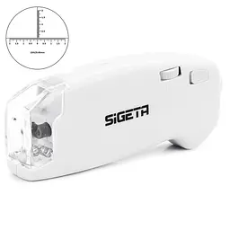 Мікроскоп Sigeta MicroGlass 40x R/T (зі шкалою)
