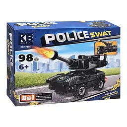 Дитячий конструктор Limo Toy Police SWAT KB 5905E пластик, 98 деталей