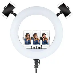 Кільцева LED лампа зі штативом AC Prof LED RL-21 54см [75764] - мініатюра 2