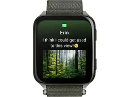 Смарт-годинник Garmin Venu X1 Moss with Titanium Caseback and Moss ComfortFit Nylon Band (010-02980-01/03) - мініатюра 4