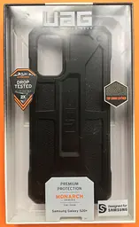 Чохол оригінальний протиударний UAG Monarch Original (211981114040) Samsung Galaxy S20 Plus (6.7") Black - мініатюра 2