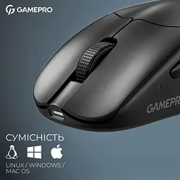 Миша GamePro Genesis Asgard Surt Black (GM017B) - мініатюра 4