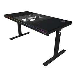 Геймерський стіл Lorgar ELITE 90W Wood Black (LRG-DE90W) - мініатюра 4