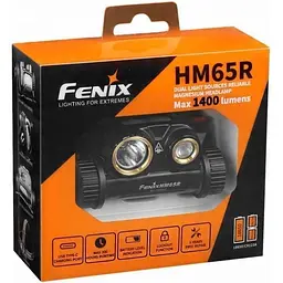 Налобний ліхтар Fenix HM65R (HM65RL2BK) [139769] - мініатюра 8