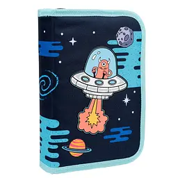 Пенал твердий 1Вересня одинарний з двома клапанами HP-04 Out Of Space (533457)