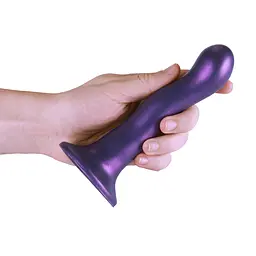 Фалоімітатор Ouch! Curvy G-Spot Dildo 7'' 17 cm (фіолетовий) - мініатюра 13