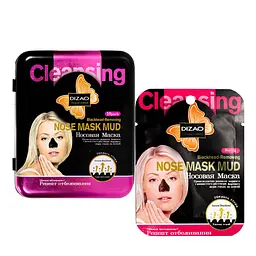 Маска для носа Dizao Nose Mask Mud від чорних точок DZ33