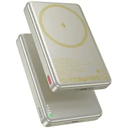 Портативний ЗП Power Bank Hoco Q26A Joy PD20W з БЗП 10000 mAh Titanium gold