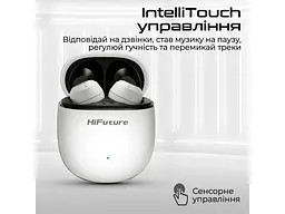 Навушники TWS HiFuture OlymBuds3 Black (olymbuds3.black) - мініатюра 7