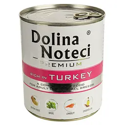 Вологий корм для собак Dolina Noteci Premium з індичкою 800 г - мініатюра 2