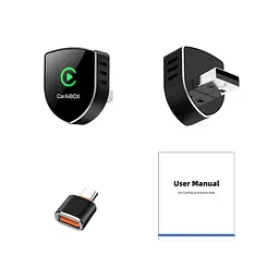 Бездротовий USB адаптер CarAIBOX EC01-DP 2в1 для Apple CarPlay та Android Auto - мініатюра 10