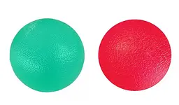 Набір силіконових еспандерів-м'яч (тренажер для кисті) PowerPlay PP-4339 Grip Ball Set (набір 3 шт) (PP_4339) - мініатюра 6