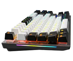 Механічна ігрова клавіатура GamePro MK-124-G Genesis Joker Pro Outemu Red Switch Wireless/Bluetooth/USB - мініатюра 3