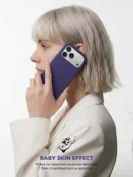 Силиконовый чехол с MagSafe для Apple iPhone 17 Pro Max, ICON2 MagCase, фиолетовый, противоударный, панель с мягкой подкладкой, защита всего корпуса, поддержка беспроводной зарядки, совместим с защитными стеклами и пленками, ArmorStandart (ARM88995) - мініатюра 9