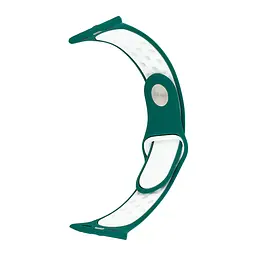 Ремінець Nike Sport Apple Watch 38/40/41 мм Dark Green White S