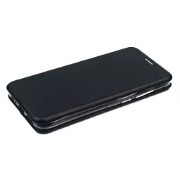 Чохол книжка Xiaomi Redmi Note 9 еко-шкіра Premium Case для смартфона Чорний - мініатюра 5